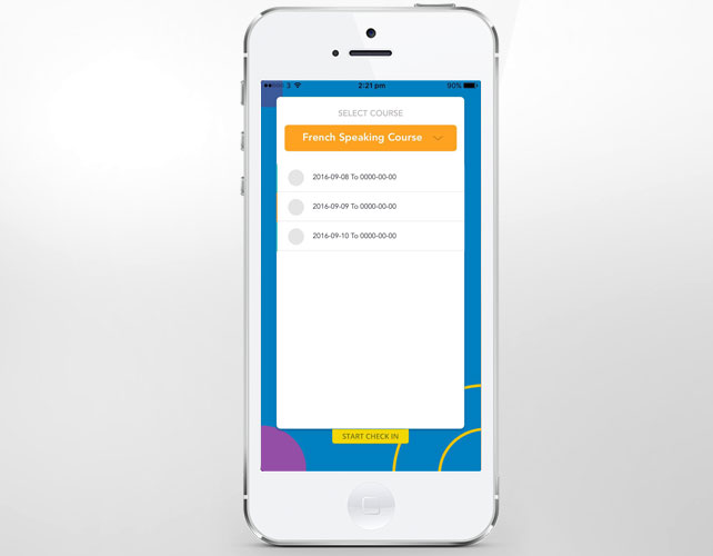 Iphone App of Event registration and management System
